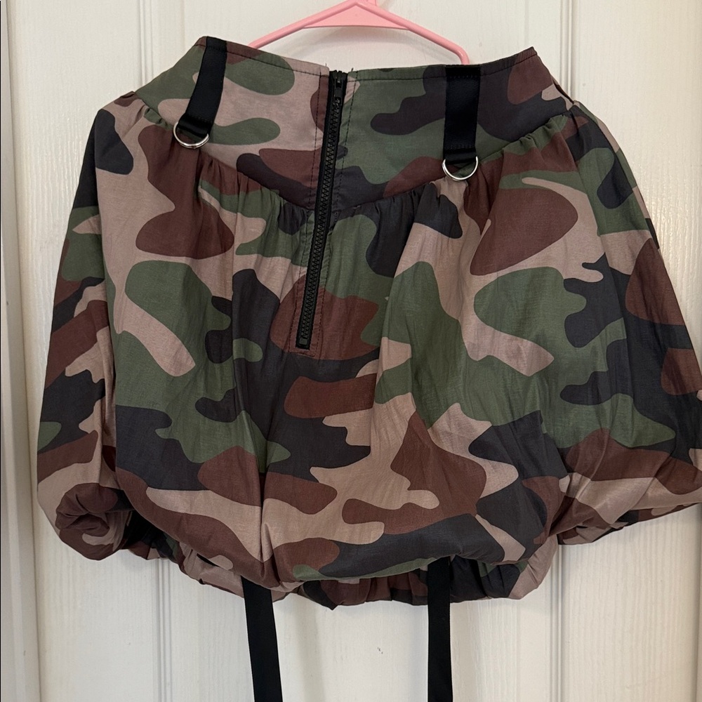 Camouflage Mini Skirt